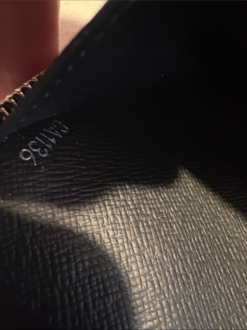 Louis Vuitton Black Epi Leather Zip-Around Wallet - Picture 4 of 4